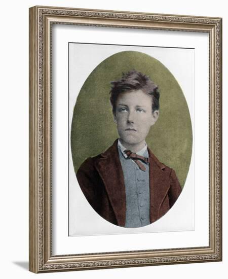 Portrait of Arthur Rimbaud (1854-1891), French Poet, at the Age of 17, by Carjat.-Etienne Carjat-Framed Giclee Print