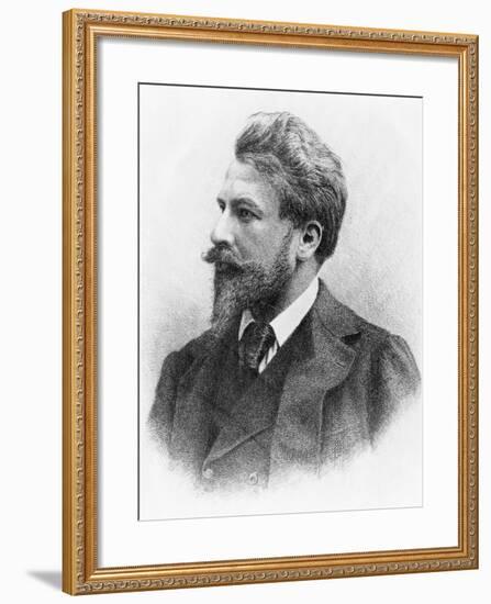 Portrait of Arthur Schnitzler-null-Framed Giclee Print