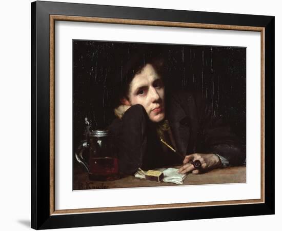 Portrait of Arthur Wasse-Benes Knupfer-Framed Giclee Print