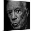 Portrait of Artist Pablo Picasso-Gjon Mili-Mounted Premium Photographic Print