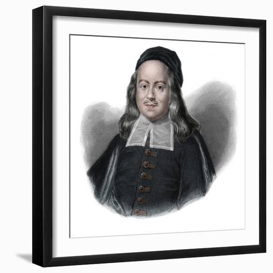 Portrait of August Hermann Francke (1663-1727) German Lutheran churchman-French School-Framed Giclee Print