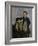 Portrait of Auguste Renoir 1867-Frederic Bazille-Framed Art Print