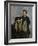 Portrait of Auguste Renoir 1867-Frederic Bazille-Framed Art Print