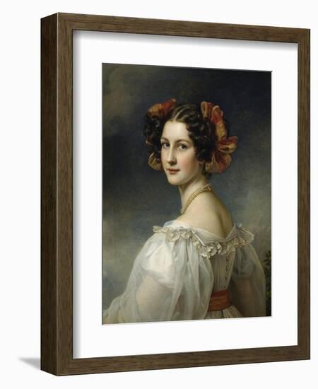 Portrait of Auguste Strobl, 1827-Joseph Karl Stieler-Framed Giclee Print