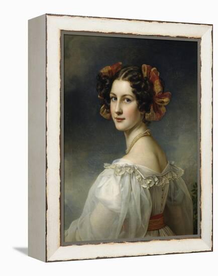 Portrait of Auguste Strobl, 1827-Joseph Karl Stieler-Framed Premier Image Canvas