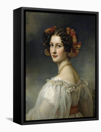 Portrait of Auguste Strobl, 1827-Joseph Karl Stieler-Framed Premier Image Canvas