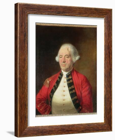 Portrait of Augustin Prevost in Uniform-Mather Brown-Framed Giclee Print