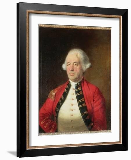 Portrait of Augustin Prevost in Uniform-Mather Brown-Framed Giclee Print