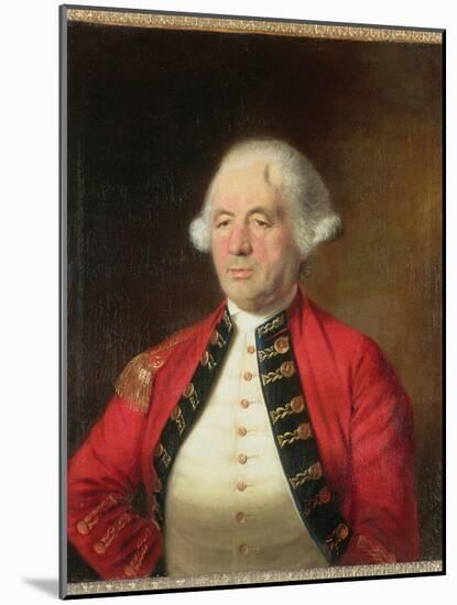 Portrait of Augustin Prevost in Uniform-Mather Brown-Mounted Giclee Print