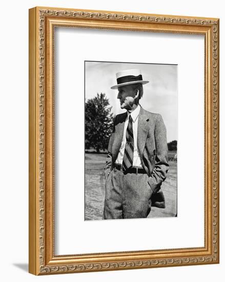 Portrait of Automobile Pioneer Henry Ford-Herbert Gehr-Framed Photographic Print