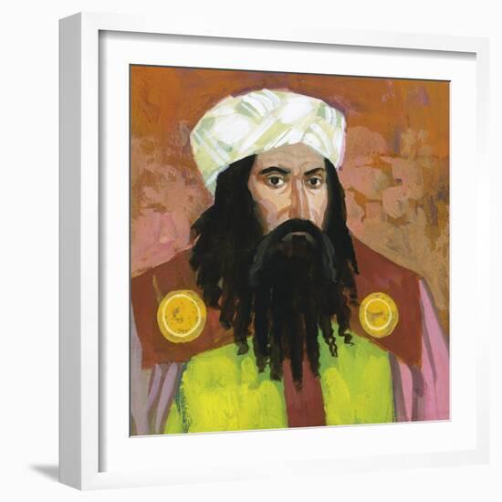 Portrait of Averroes (Abu L-Walid Muhammad Ibn Ahmad Rushd) (Cordoba-null-Framed Giclee Print