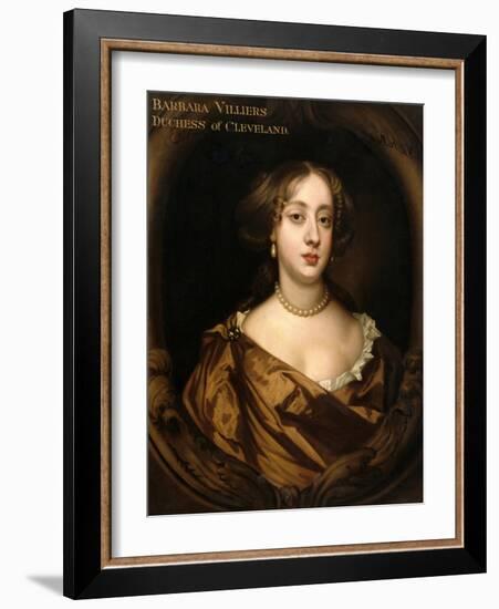 Portrait of Barbara Villiers (1641-1709), Duchess of Cleveland, C.1680-Sir Peter Lely-Framed Giclee Print