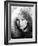 Portrait of Barbra Streisand, 1983-null-Framed Photo