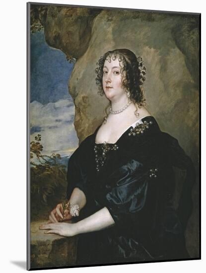 Portrait of Beatrice, Countess of Oxford-Sir Anthony Van Dyck-Mounted Giclee Print
