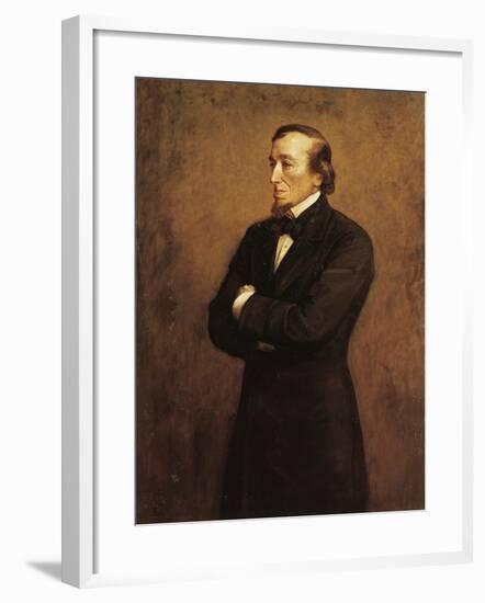 Portrait of Benjamin Disraeli, I Count of Beaconsfield-null-Framed Giclee Print