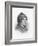 Portrait of Benjamin Franklin Wearing a Fur Hat-null-Framed Giclee Print