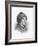 Portrait of Benjamin Franklin Wearing a Fur Hat-null-Framed Giclee Print