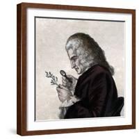 Portrait of Bernard de Jussieu (1699-1777), French naturalist-French School-Framed Giclee Print