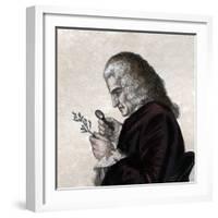 Portrait of Bernard de Jussieu (1699-1777), French naturalist-French School-Framed Giclee Print