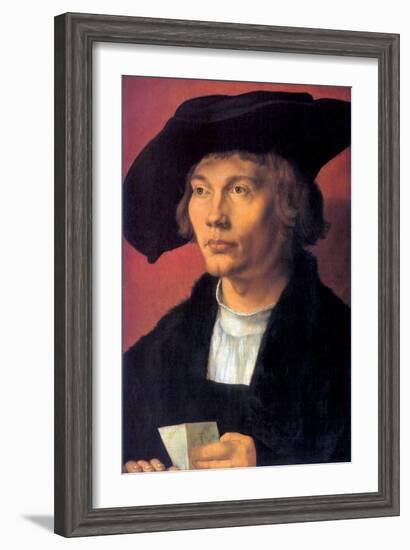 Portrait of Bernhard Von Reese-Albrecht Dürer-Framed Art Print