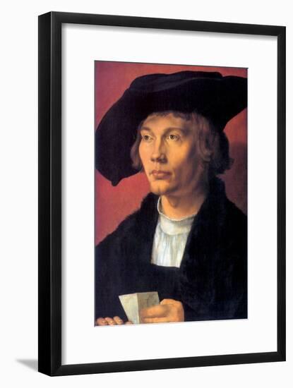 Portrait of Bernhard Von Reese-Albrecht Dürer-Framed Art Print