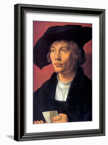 Portrait of Bernhard Von Reese-Albrecht Dürer-Framed Art Print