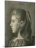 Portrait of Berthe Serruys, 1894-Georges Lemmen-Mounted Giclee Print