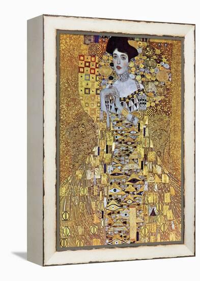 Portrait of Block-Bauer-Gustav Klimt-Framed Stretched Canvas