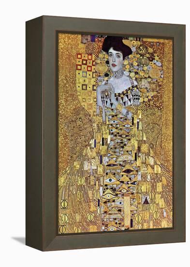 Portrait of Block-Bauer-Gustav Klimt-Framed Stretched Canvas