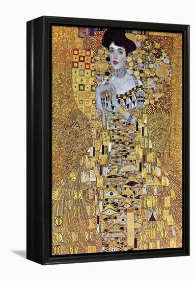 Portrait of Block-Bauer-Gustav Klimt-Framed Stretched Canvas