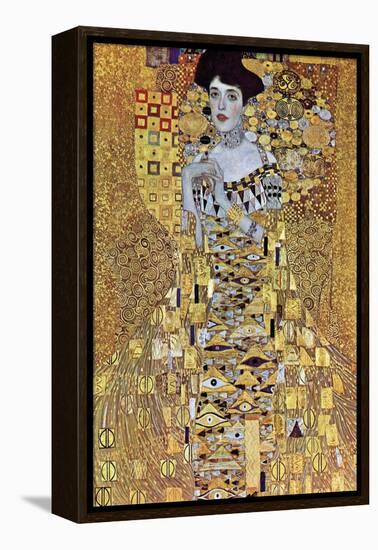 Portrait of Block-Bauer-Gustav Klimt-Framed Stretched Canvas