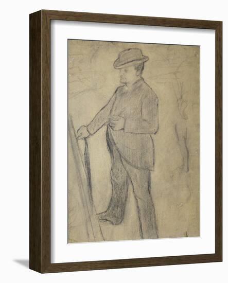 Portrait of Boldini-Edgar Degas-Framed Giclee Print
