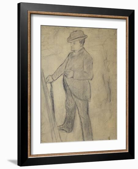 Portrait of Boldini-Edgar Degas-Framed Giclee Print