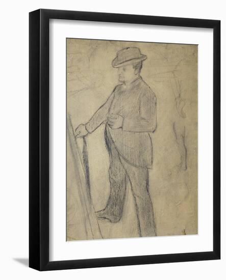 Portrait of Boldini-Edgar Degas-Framed Giclee Print