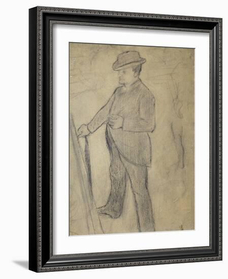 Portrait of Boldini-Edgar Degas-Framed Giclee Print