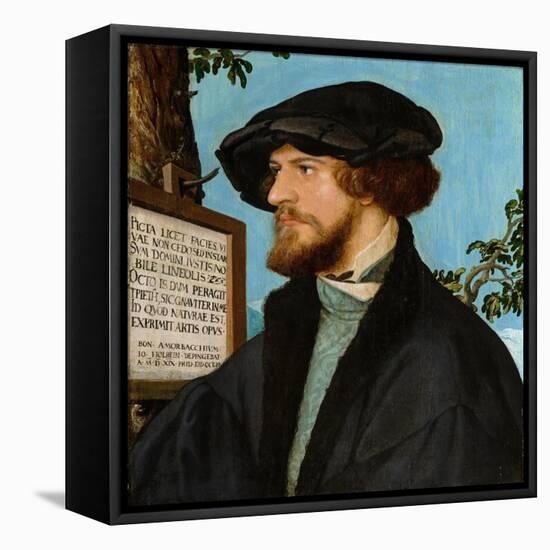 Portrait of Bonifacius Amerbach, 1519-Hans Holbein the Younger-Framed Premier Image Canvas