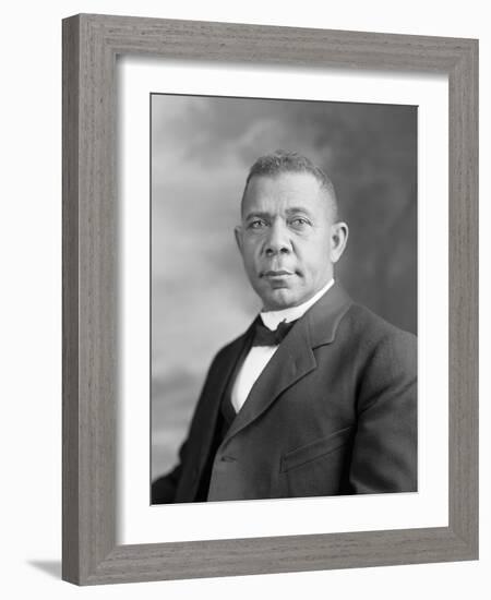 Portrait of Booker T. Washington-Stocktrek Images-Framed Photographic Print