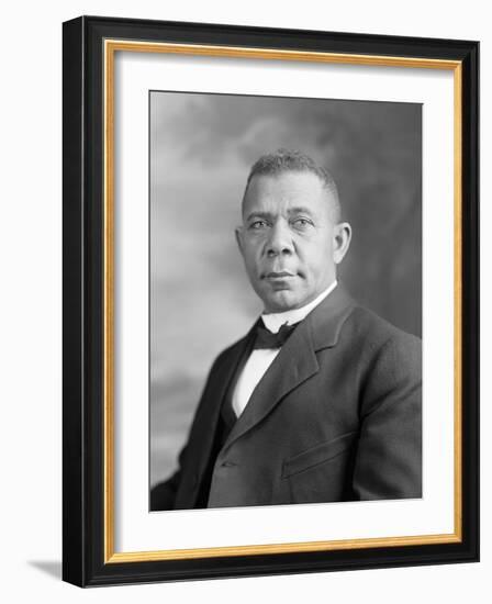 Portrait of Booker T. Washington-Stocktrek Images-Framed Photographic Print