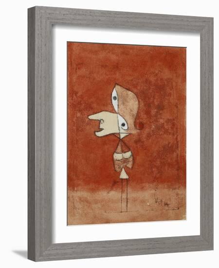 Portrait of Brigitte (Whole Figure)-Paul Klee-Framed Giclee Print