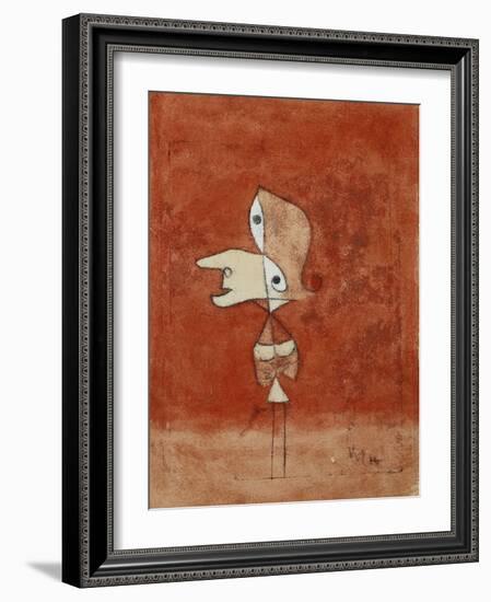 Portrait of Brigitte (Whole Figure)-Paul Klee-Framed Giclee Print