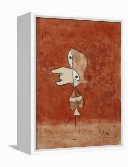 Portrait of Brigitte (Whole Figure)-Paul Klee-Framed Premier Image Canvas