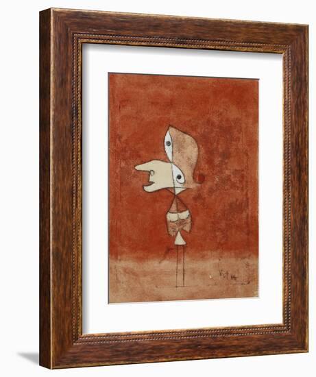 Portrait of Brigitte (Whole Figure)-Paul Klee-Framed Giclee Print