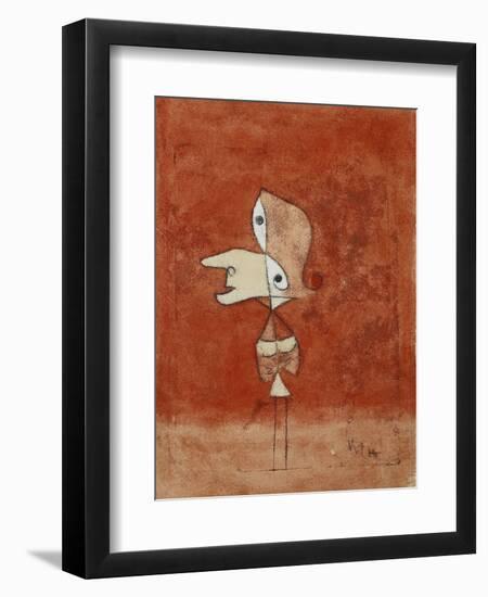 Portrait of Brigitte (Whole Figure)-Paul Klee-Framed Giclee Print