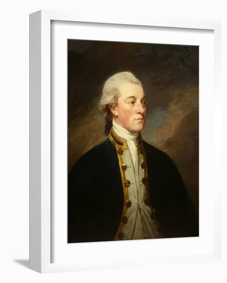Portrait of Captain Henderson, circa 1785-George Romney-Framed Giclee Print