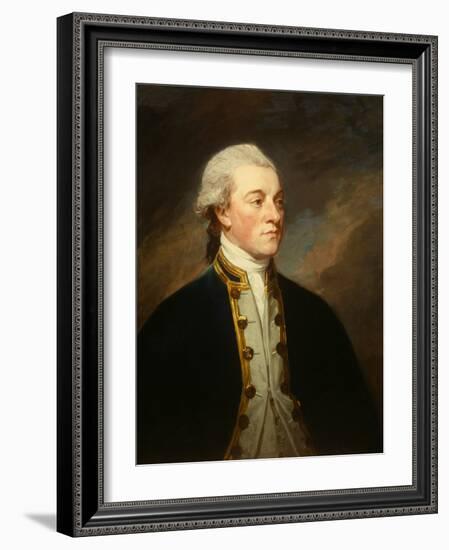 Portrait of Captain Henderson, circa 1785-George Romney-Framed Giclee Print