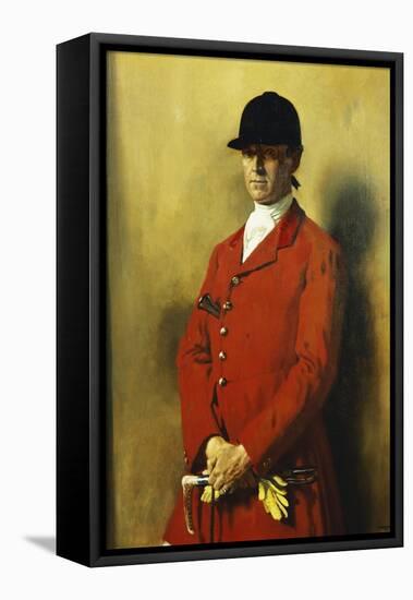 Portrait of Captain Marshall Roberts, Master of the Fox Hounds-Sir William Orpen-Framed Premier Image Canvas