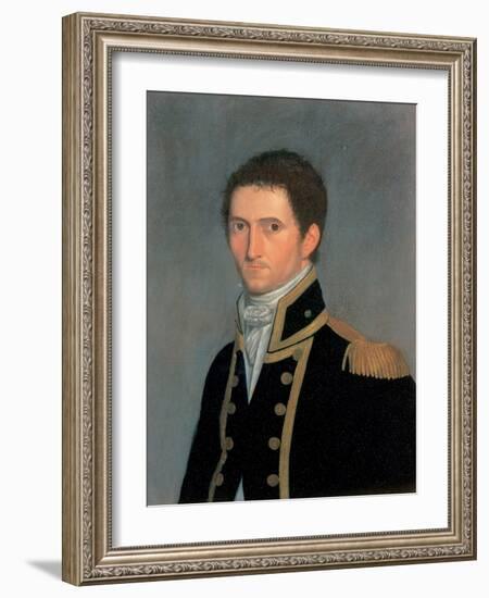 Portrait of Captain Matthew Flinders, RN, 1774-1814, 1806-07-Toussaint Antoine de Chazal-Framed Giclee Print