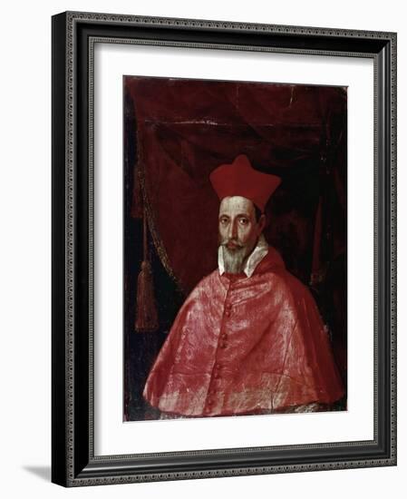 Portrait of Cardinal Berlinghiero Gessi (Oil on Canvas, circa 1641)-Guido Reni-Framed Giclee Print