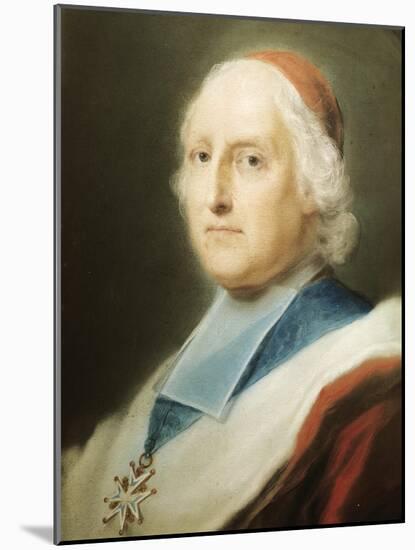 Portrait of Cardinal De Polignac-Rosalba Carriera-Mounted Giclee Print