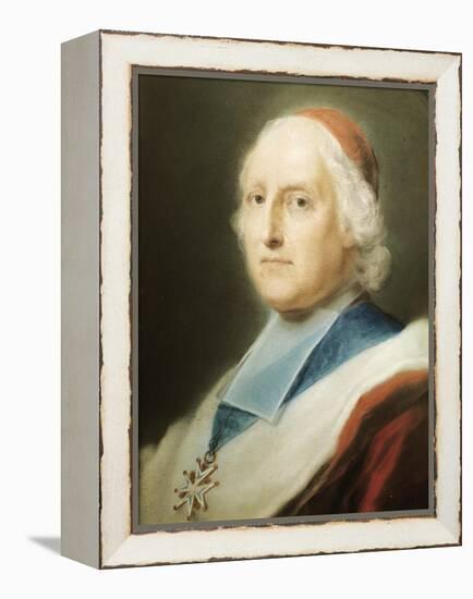 Portrait of Cardinal De Polignac-Rosalba Carriera-Framed Premier Image Canvas